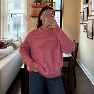 Pistola Pink Crew Neck Sweater